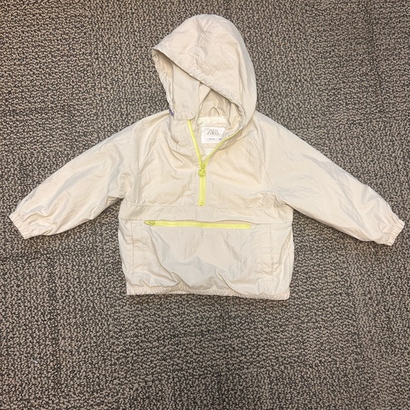 Zara toddler kids jacket, Wind breaker with hood and pockets, size 3-4 - Picture 1 of 9